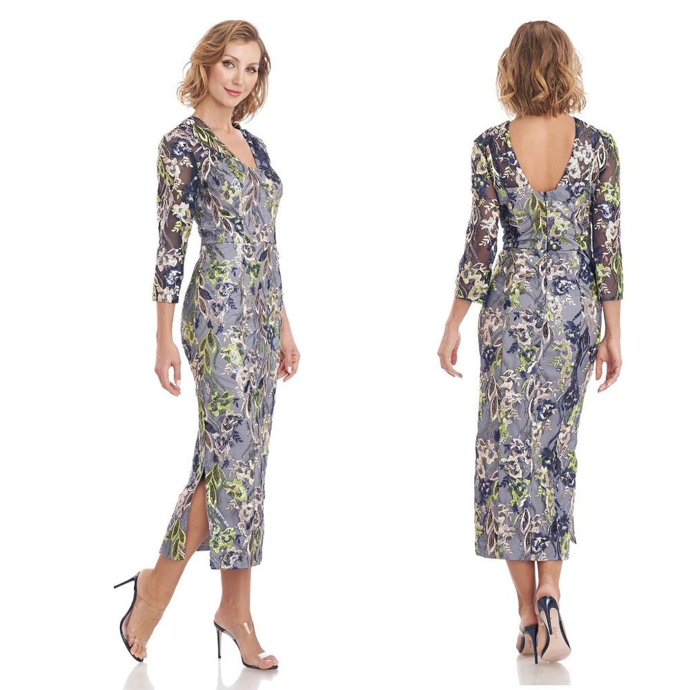 JS Collections Piper Midi Dress